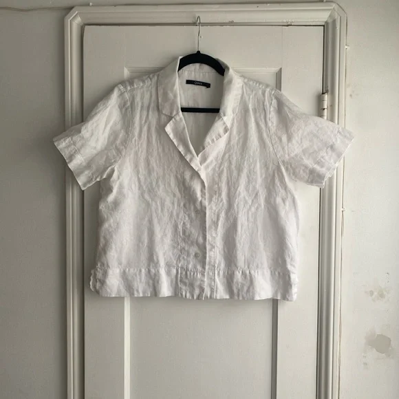 Quince 100% European Linen Short Sleeve Shirt - Picture 9 of 13